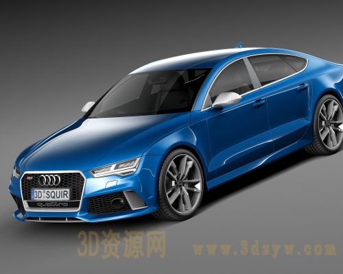 奥迪汽车 奥迪RS7跑车模型 Audi Sport-奥迪RS7跑车