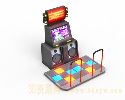 电玩跳舞机模型 音乐机