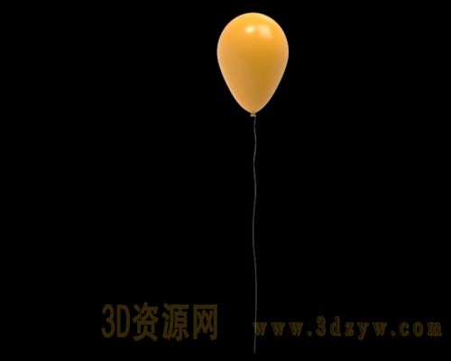 气球3d模型