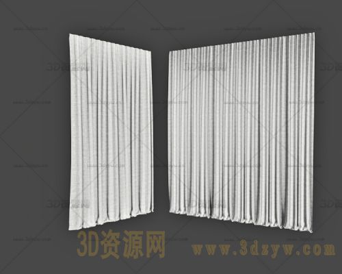 窗帘模型