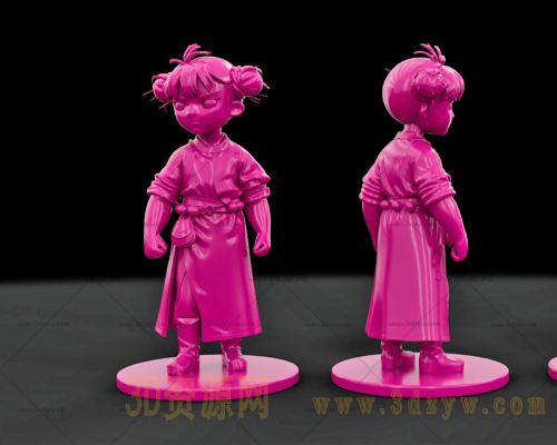 卡通人物手办模型